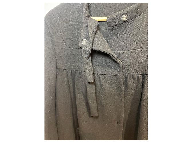Abrigo Miu Miu negro T.40 - vista 3