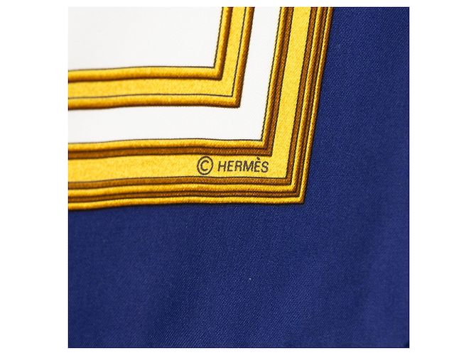 Multi Hermès Les Tuileries Seidentuch 90 - Ansicht 4