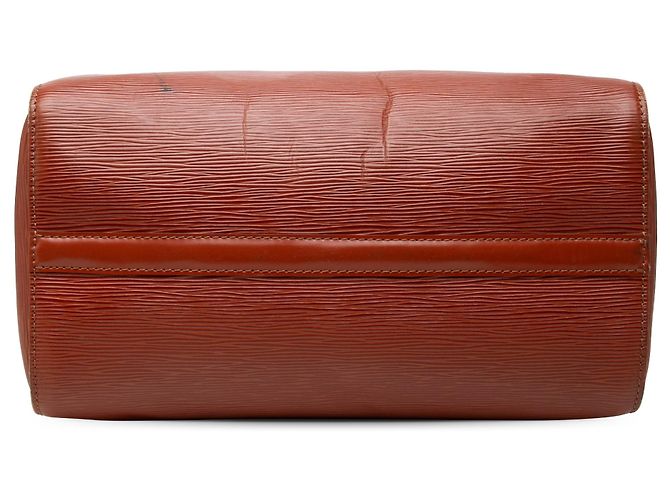 Borsa Boston Louis Vuitton Epi Speedy 30 Marrone - vista 3