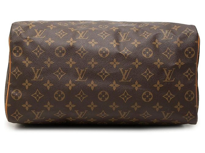 Borsa Boston Louis Vuitton Monogram Speedy 35 Marrone - vista 3