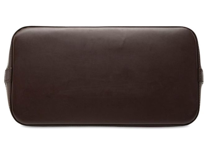 Borsa a mano Louis Vuitton Damier Ebene Alma PM Marrone - vista 3