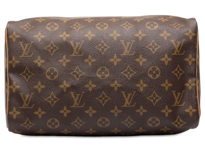 Borsa Boston Louis Vuitton Monogram Speedy 30 Marrone - vista 3