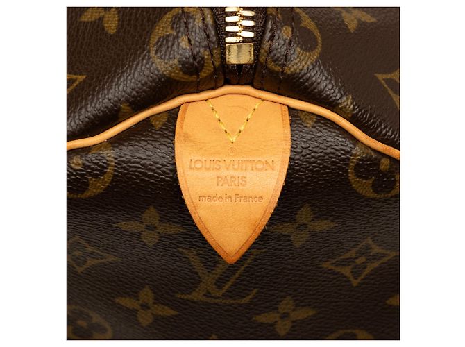Borsa da viaggio Louis Vuitton Monogram Keepall 50 Marrone - vista 5