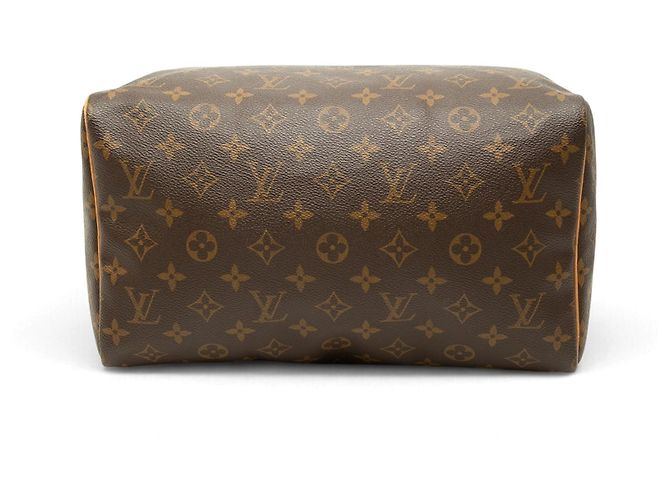 Borsa Boston Louis Vuitton Monogram Speedy 30 Marrone - vista 3