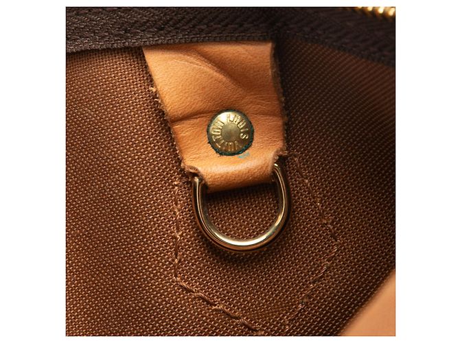 Borsa Boston Louis Vuitton Monogram Speedy 30 Marrone - vista 6