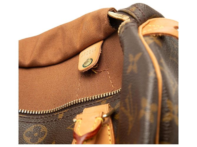 Borsa Boston Louis Vuitton Monogram Speedy 30 Marrone - vista 7