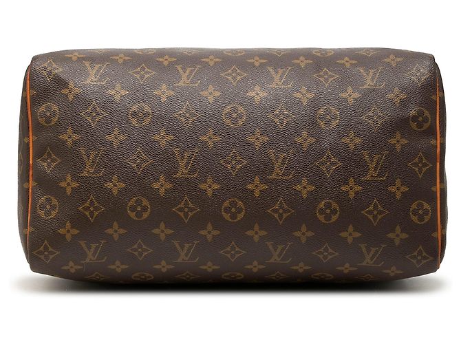 Borsa Boston Louis Vuitton Monogram Speedy 35 Marrone - vista 3
