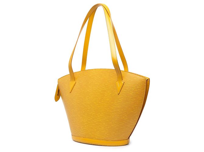 Borsa a Tracolla con Cintura Lunga Louis Vuitton Epi Saint Jacques PM Gialla - vista 2