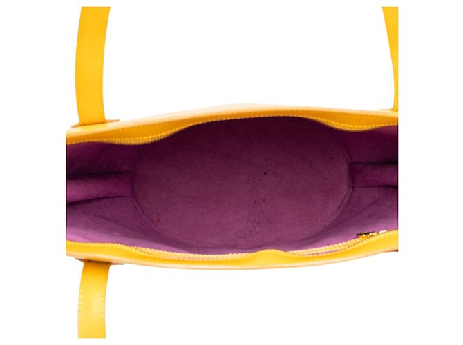 Borsa a Tracolla con Cintura Lunga Louis Vuitton Epi Saint Jacques PM Gialla - vista 4