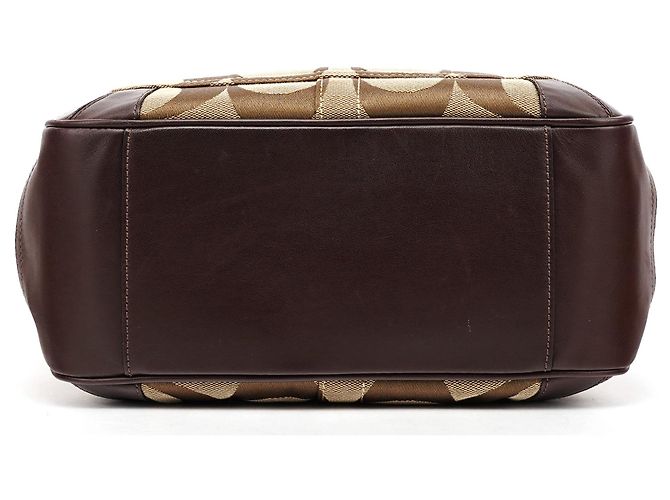 Coach 11603 Borsa a Tracolla Ergo Signature Beige Brown - vista 4