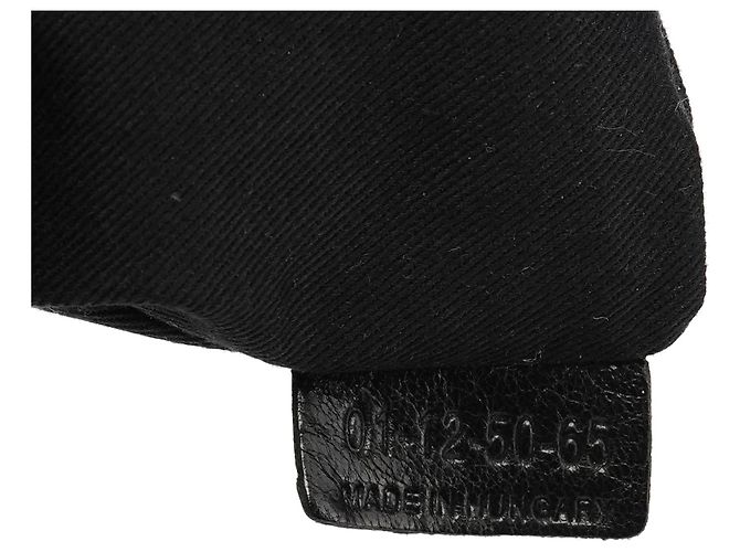 Chloé Borsa 2-Way in pelle nera con manico in metallo - vista 14