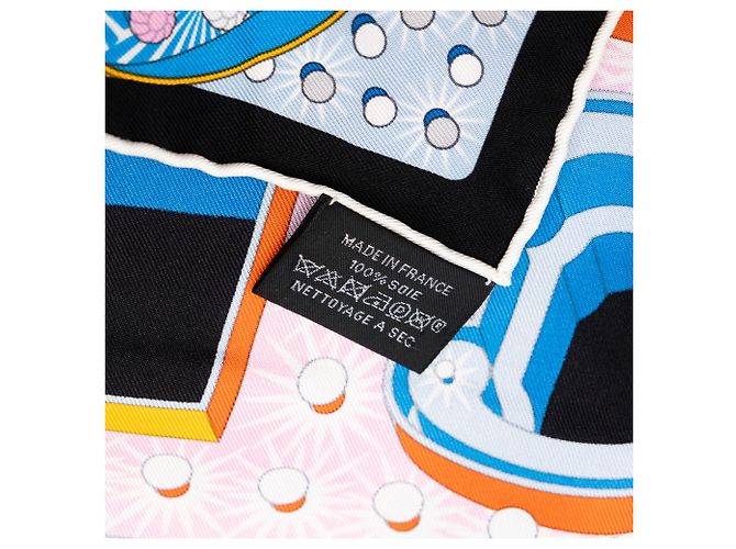 Pañuelo de seda Multi Hermès Electrique 45 Scarves - vista 2