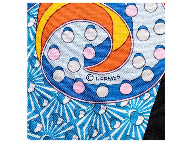 Pañuelo de seda Multi Hermès Electrique 45 Scarves - vista 5