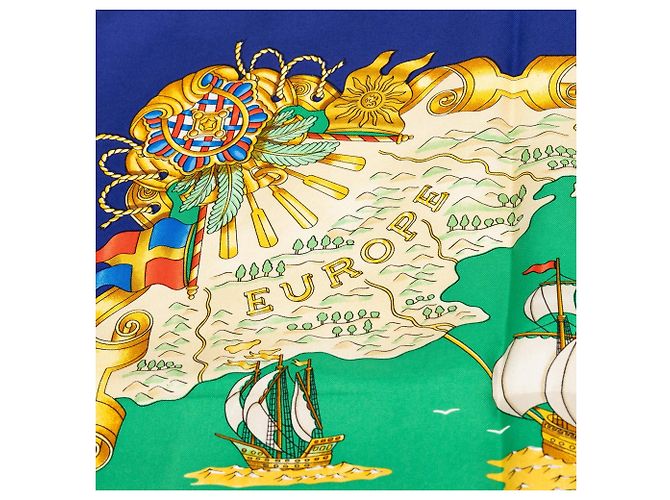 Multi Hermès Voiles de Lumiere Seidentuch 90 - Ansicht 7