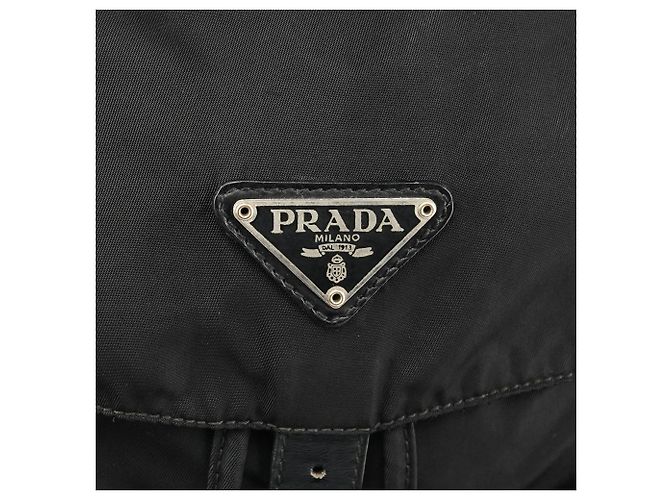Prada B2811F Black Tessuto Vela Nylon Rucksack - Ansicht 6