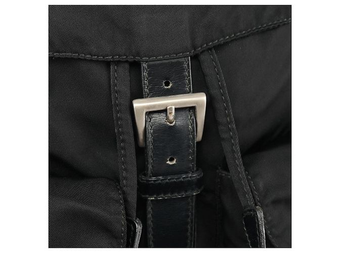 Prada B2811F Black Tessuto Vela Nylon Rucksack - Ansicht 7