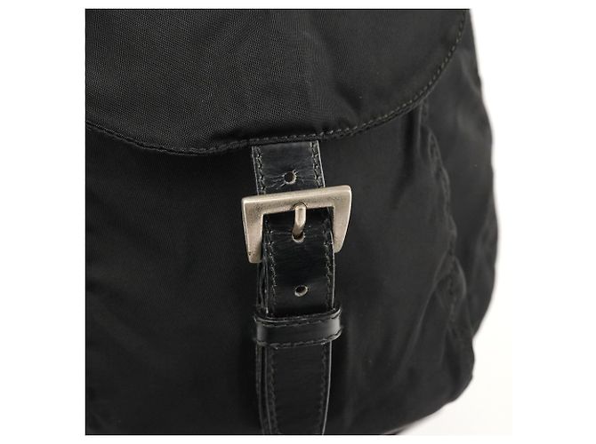 Prada B2811F Black Tessuto Vela Nylon Rucksack - Ansicht 8