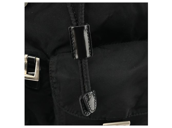 Prada B2811F Black Tessuto Vela Nylon Rucksack - Ansicht 10
