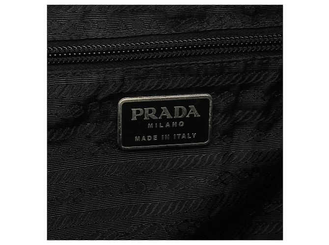 Prada B2811F Black Tessuto Vela Nylon Rucksack - Ansicht 12