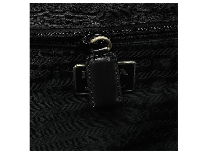 Prada B2811F Black Tessuto Vela Nylon Rucksack - Ansicht 13