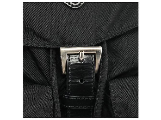Prada B2811F Black Tessuto Vela Nylon Rucksack - Ansicht 7