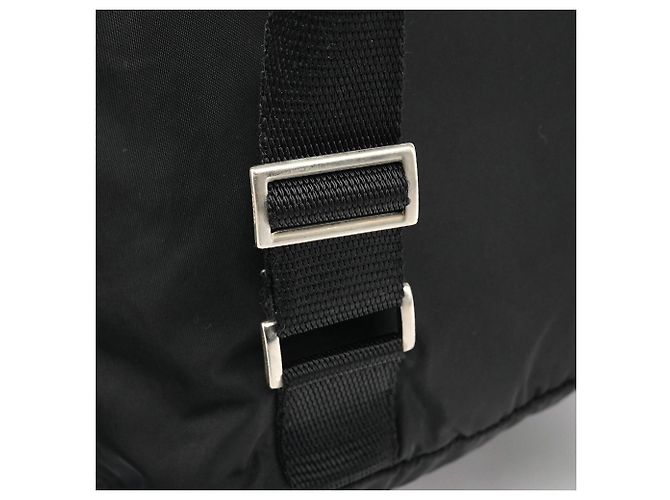 Prada B2811F Black Tessuto Vela Nylon Rucksack - Ansicht 9
