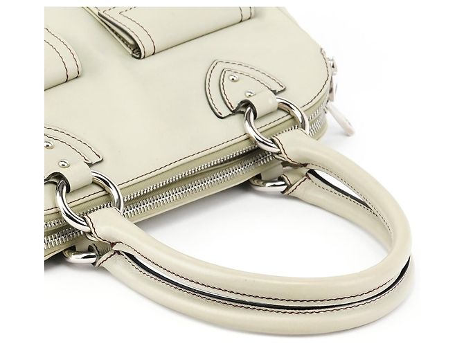 Marc Jacobs Borsa Tote Blake in pelle verde pallido - vista 10