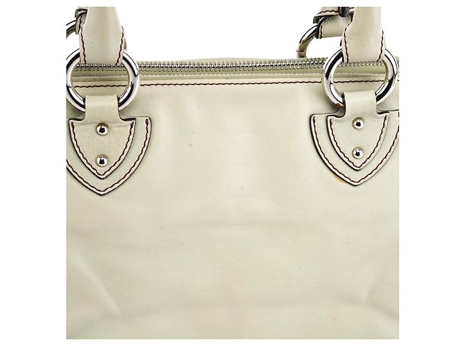 Marc Jacobs Borsa Tote Blake in pelle verde pallido - vista 11