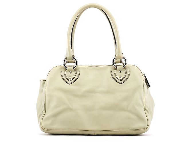 Marc Jacobs Borsa Tote Blake in pelle verde pallido - vista 3