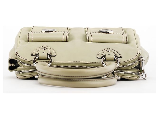 Marc Jacobs Borsa Tote Blake in pelle verde pallido - vista 4