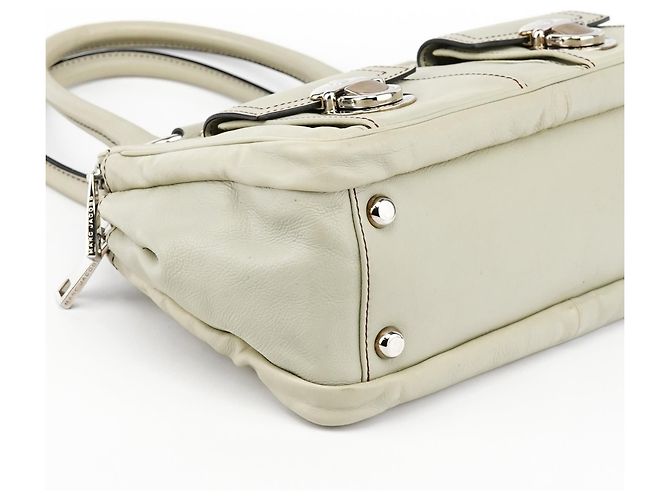 Marc Jacobs Borsa Tote Blake in pelle verde pallido - vista 8