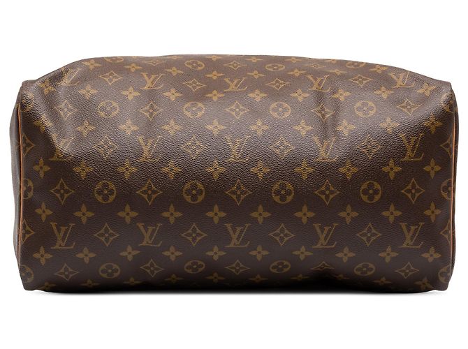 Borsa Boston Louis Vuitton Monogram Speedy 35 Marrone - vista 3