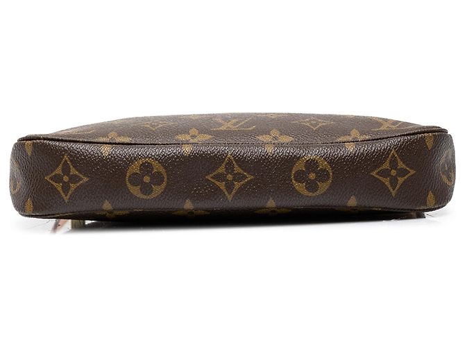 Borsa a tracolla Louis Vuitton Monogram Pochette Accessoires Marrone - vista 3