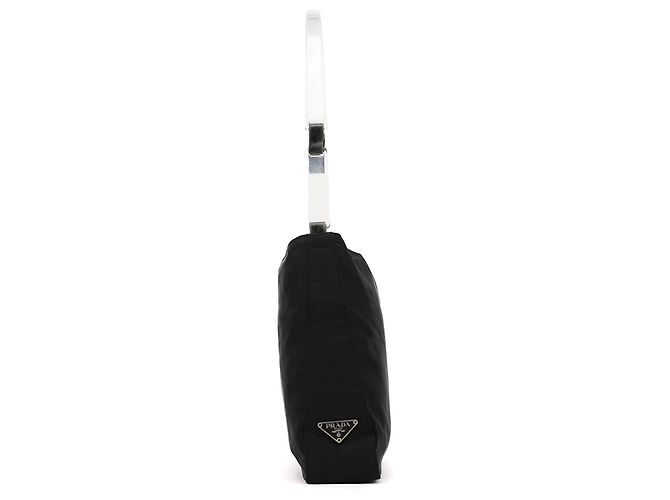 Prada Borsa a tracolla B8923 Black Tessuto Plex Nylon - vista 2