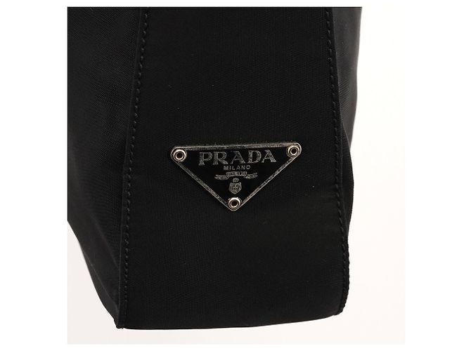 Prada Borsa a tracolla B8923 Black Tessuto Plex Nylon - vista 5