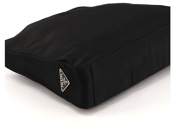 Prada Borsa a tracolla B8923 Black Tessuto Plex Nylon - vista 6