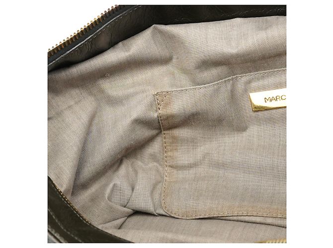 Marc Jacobs Borsa 2-Way multi-tasche in pelle verde scuro - vista 15