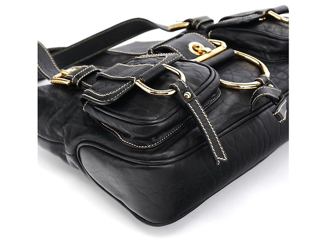 Dolce & Gabbana Borsa Tote in Pelle Nera con Tasche - vista 8