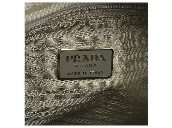 Prada Borsa Tote B7352 Grey Tessuto City Nylon - vista 13