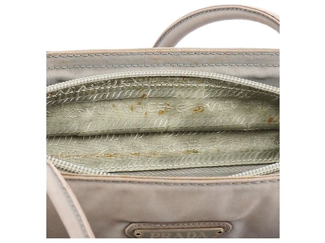 Prada Borsa Tote B7352 Grey Tessuto City Nylon - vista 15