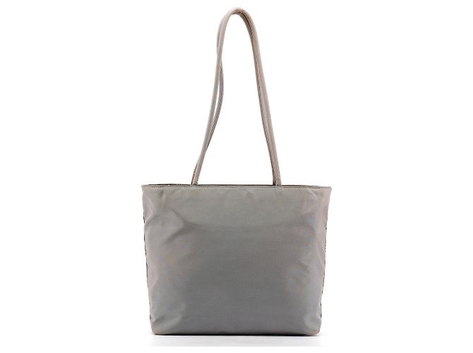 Prada Borsa Tote B7352 Grey Tessuto City Nylon - vista 3
