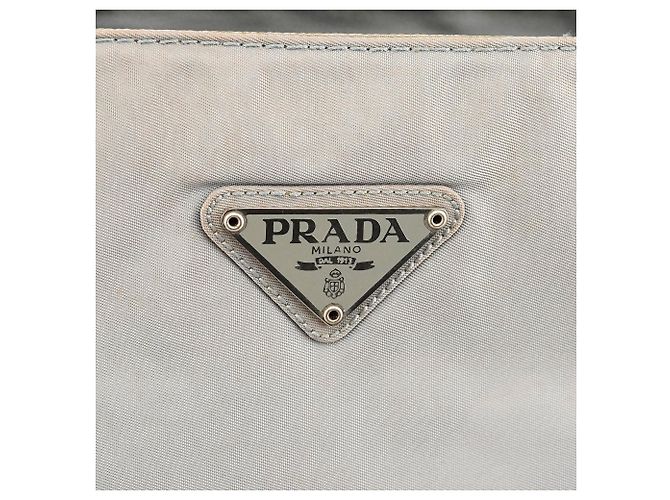 Prada Borsa Tote B7352 Grey Tessuto City Nylon - vista 6
