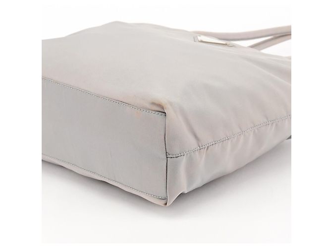 Prada Borsa Tote B7352 Grey Tessuto City Nylon - vista 8