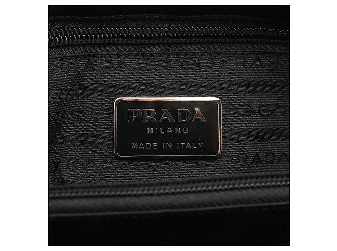 Prada Borsa Tote B3864 Black Tessuto City Nylon - vista 10