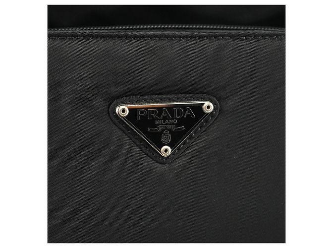 Prada Borsa Tote B3864 Black Tessuto City Nylon - vista 5