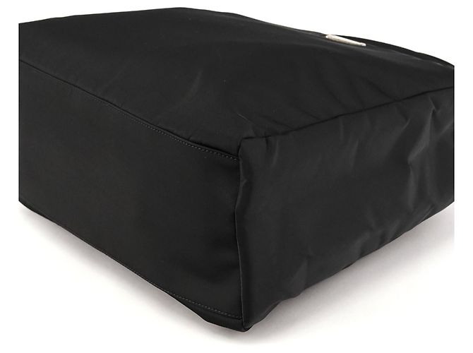 Prada Borsa Tote B3864 Black Tessuto City Nylon - vista 7
