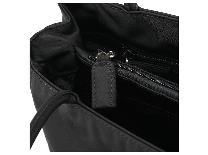 Prada Borsa Tote B3864 Black Tessuto City Nylon - vista 9