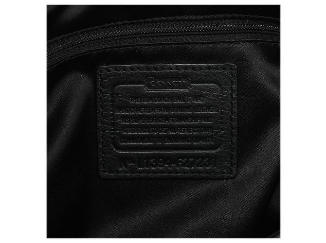 Coach Borsa Soho 2-Way in pelle nera F27231 - vista 12