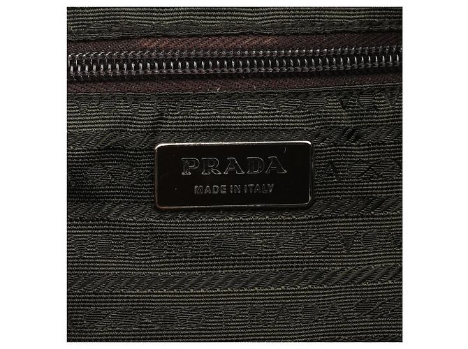 Prada B2811 Beige Tessuto Vela Nylon Rucksack - Ansicht 13