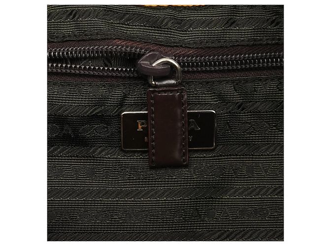 Prada B2811 Beige Tessuto Vela Nylon Rucksack - Ansicht 14
